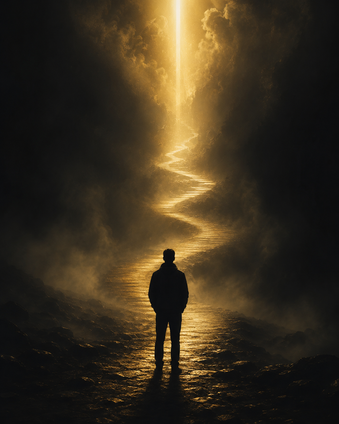 Illustration representing the spiritual challenge